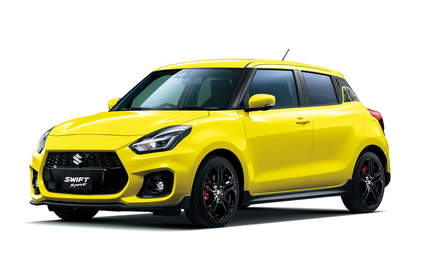 「チャンピオンイエロー」のスズキ スイフトスポーツ ZC33S ファイナルエディション