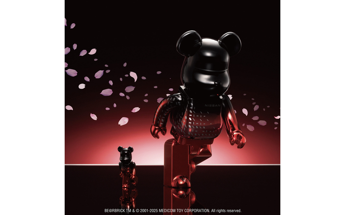 日産とBE@RBRICK、2025年限定コラボアイテム「暁の桜」を発売 日産とBE@RBRICK、2025年限定コラボアイテム「暁の桜」を発売