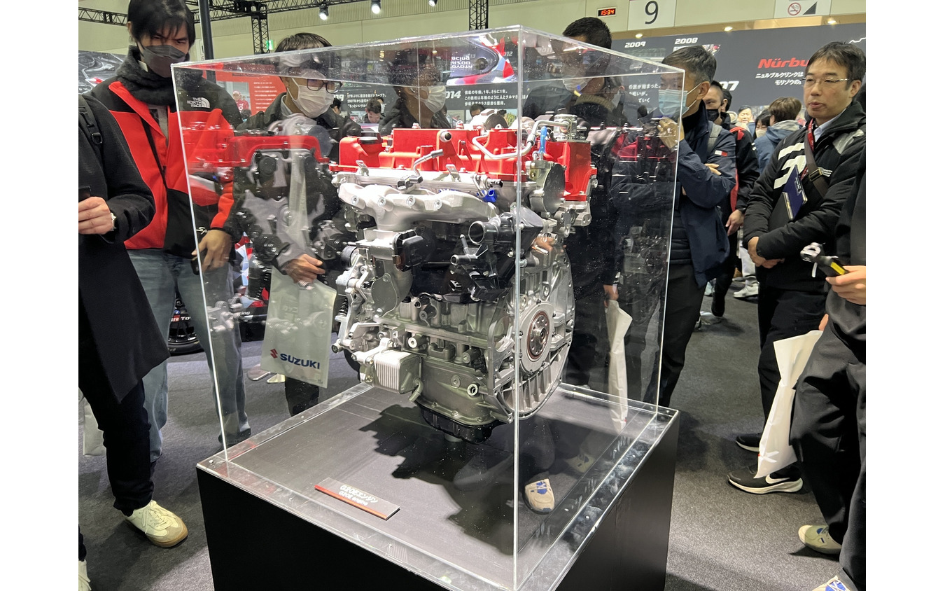 開発中の直列4気筒2.0Lターボエンジン(G20Eエンジン)