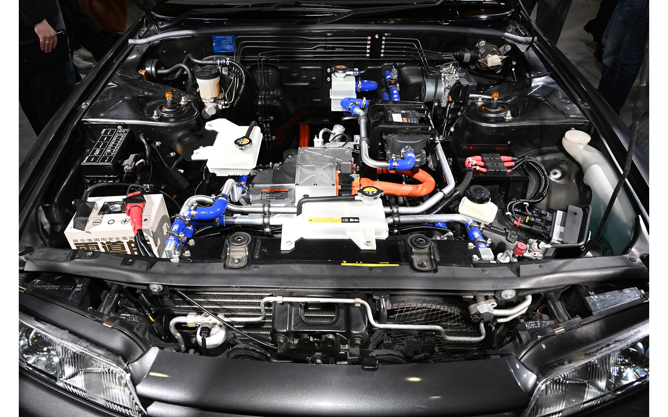 R32型日産『スカイラインGT-R』を電気自動車化したコンセプトモデル「R32EV」(東京オートサロン2025)