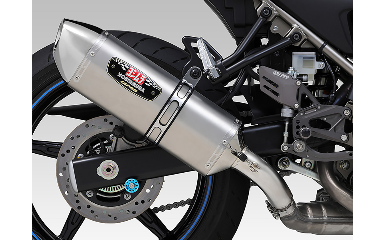 スズキ・SV650/X用・Slip-On R-77Jサイクロン EXPORT SPEC 政府認証