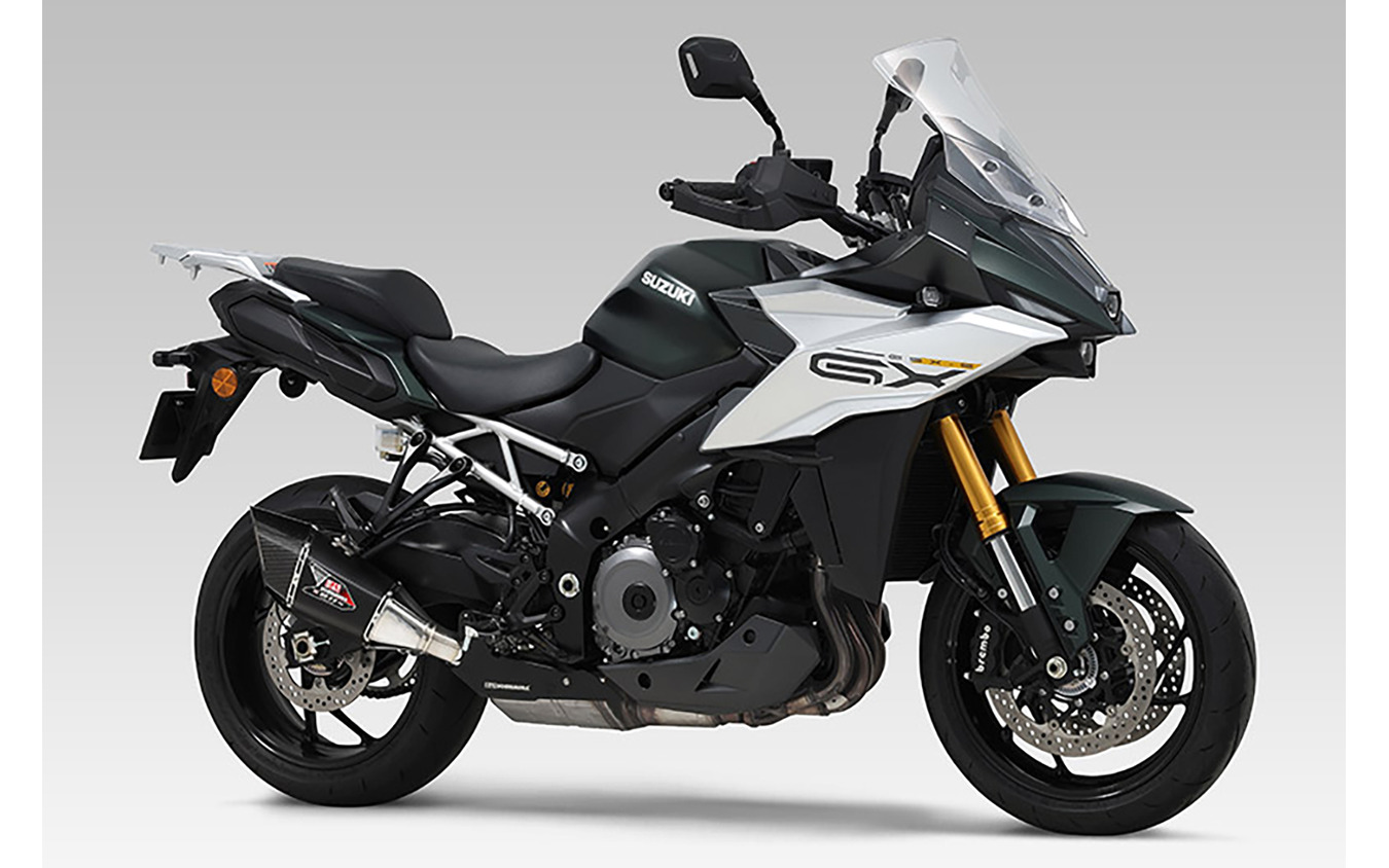 スズキ・GSX-S1000GX用・Slip-On R-11Sq サイクロン EXPORT SPEC 政府認証