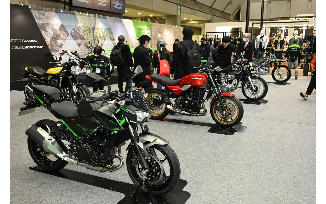 カワサキブース(東京モーターサイクルショー2024)