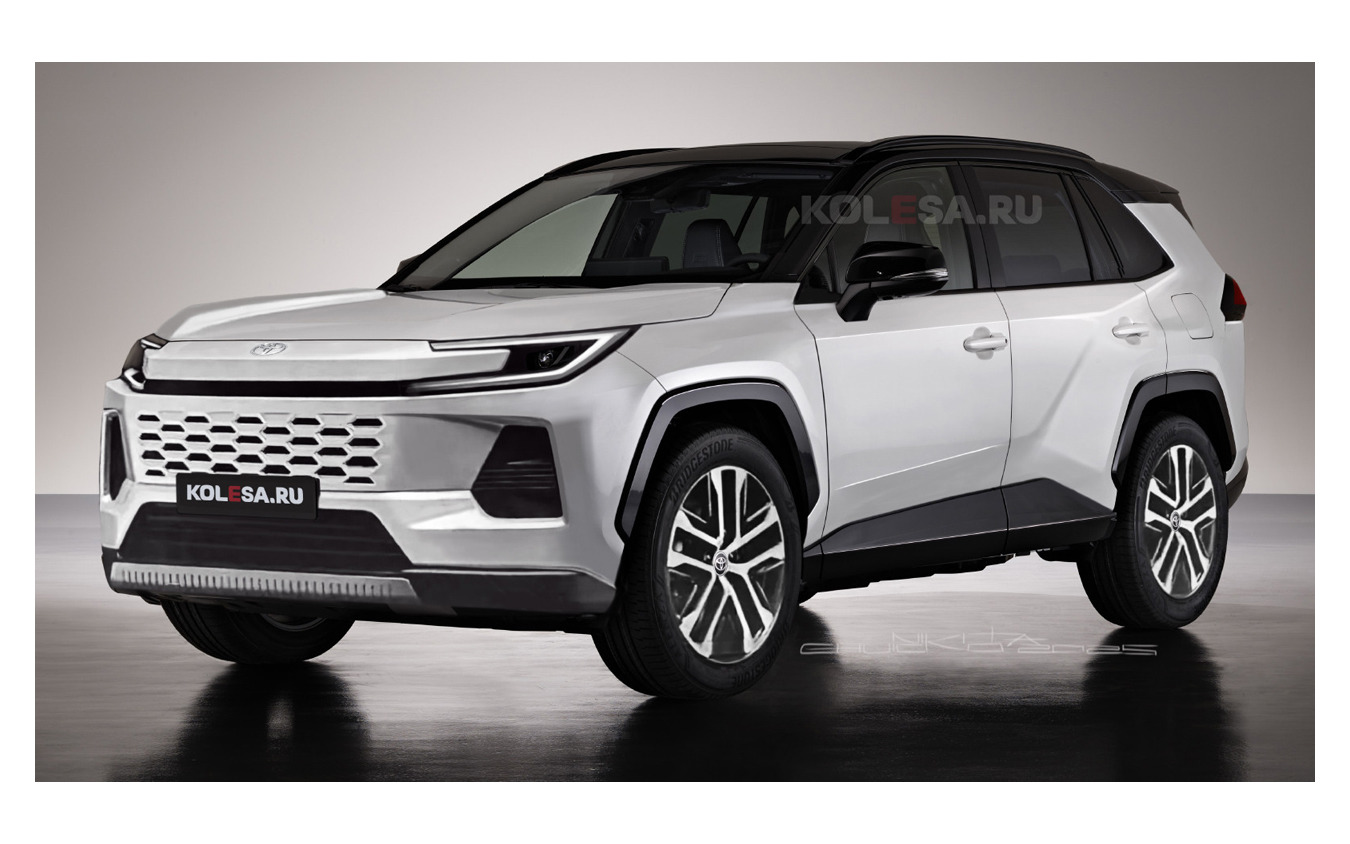 トヨタ RAV4 次期型の予想CG