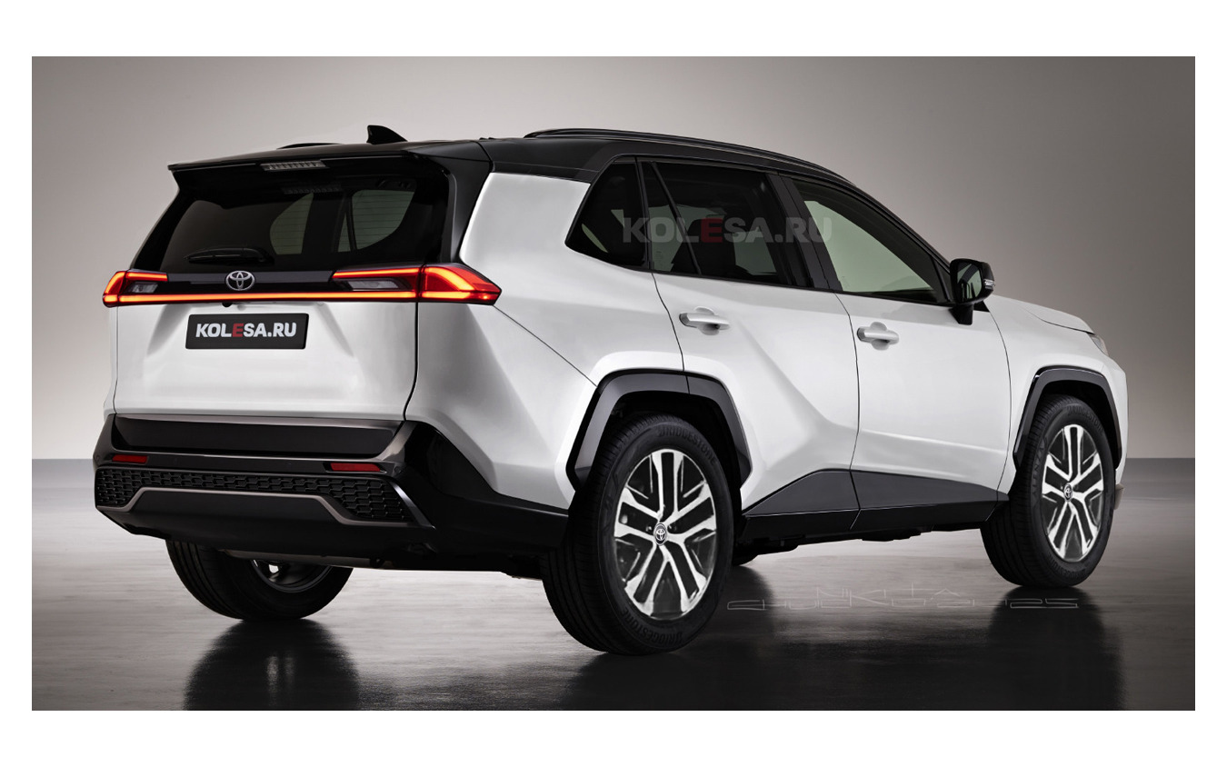 トヨタ RAV4 次期型の予想CG