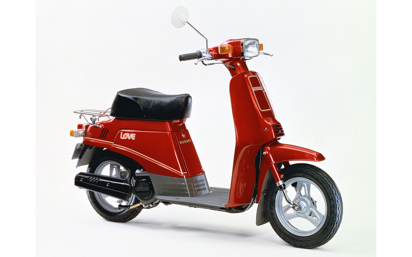 スズキの50ccスクーター「ラブ」(1982年)