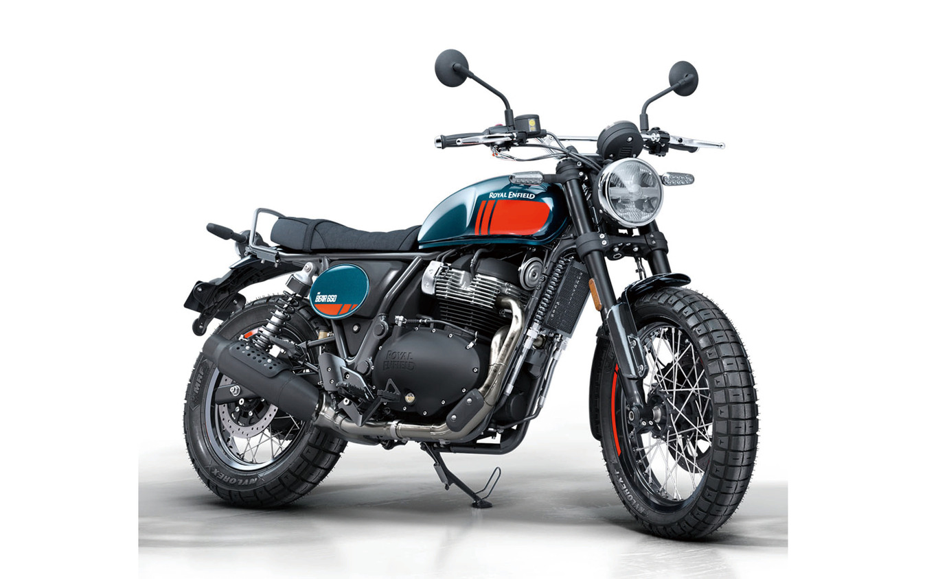 ロイヤルエンフィールド『ベア650』ペトロール・グリーン(Petrol Green)