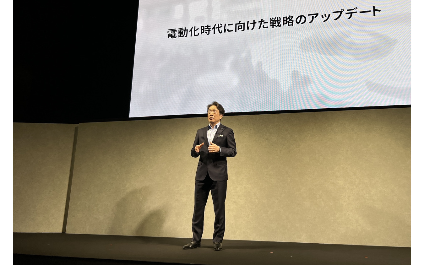 マツダの毛籠勝弘社長
