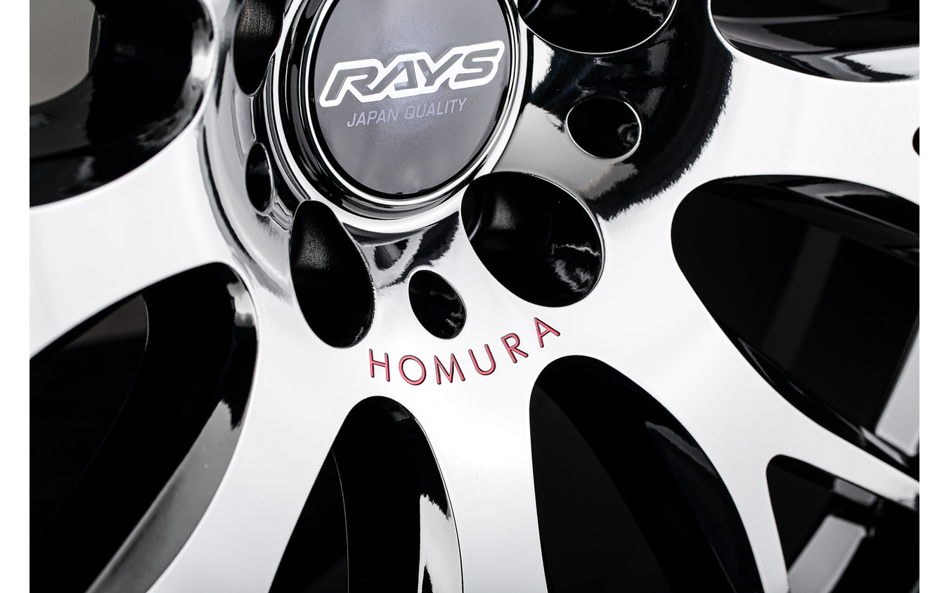 RAYS HOMURA 2x9Plus JET BLACK EDITION IV(ブラッククロームコーティング/RAP)