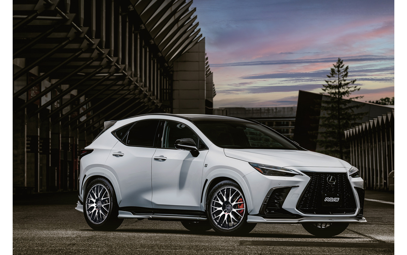 RAYS HOMURA 2x9Plus JET BLACK EDITION IV × LEXUS NX
