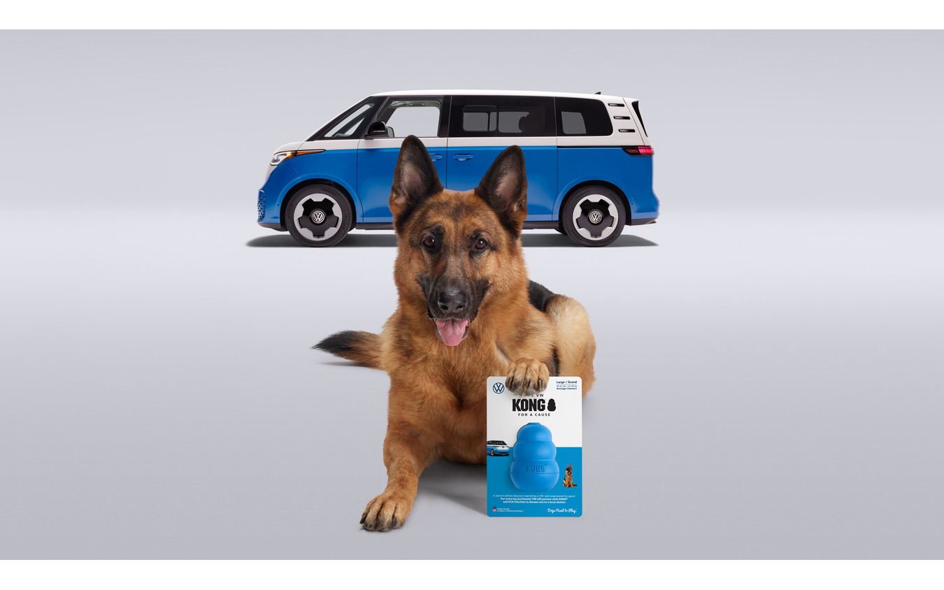 VWが電気ミニバン『ID. Buzz』にインスパイアされた犬用おもちゃを米国で限定発売