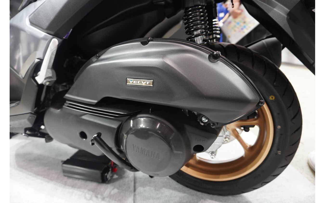 「YECVT」を搭載するヤマハ NMAX155(東京モーターサイクルショー2025)