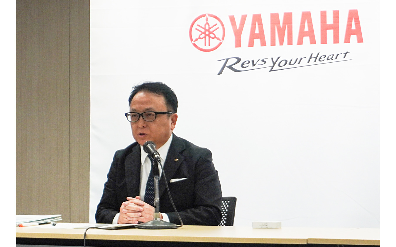 ヤマハ発動機 設楽元文社長