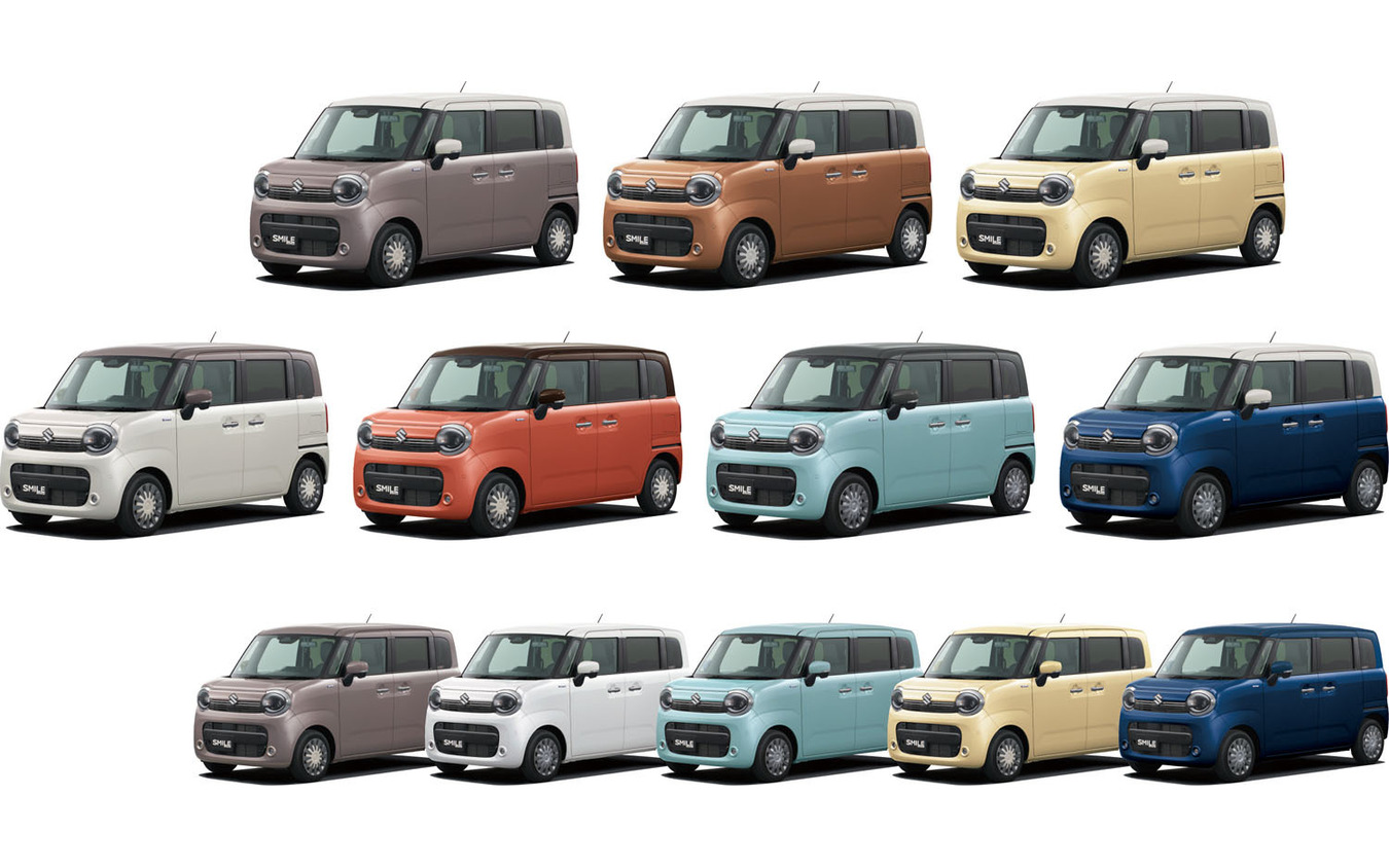 スズキ ワゴンRスマイル カラーラインナップ