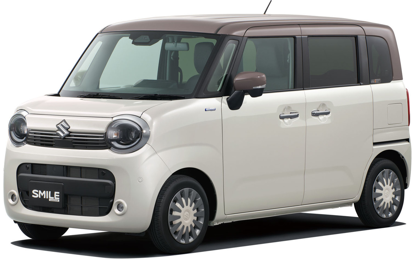 スズキ ワゴンRスマイル ソフトベージュメタリックトープグレージュ2トーンルーフ