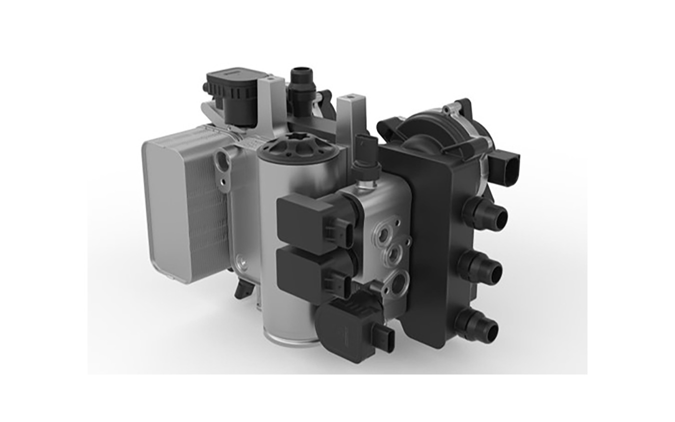 Thermal Management Module: 関連部品をコンパクトに統合。配管をなくし熱ロスや漏れを抑える