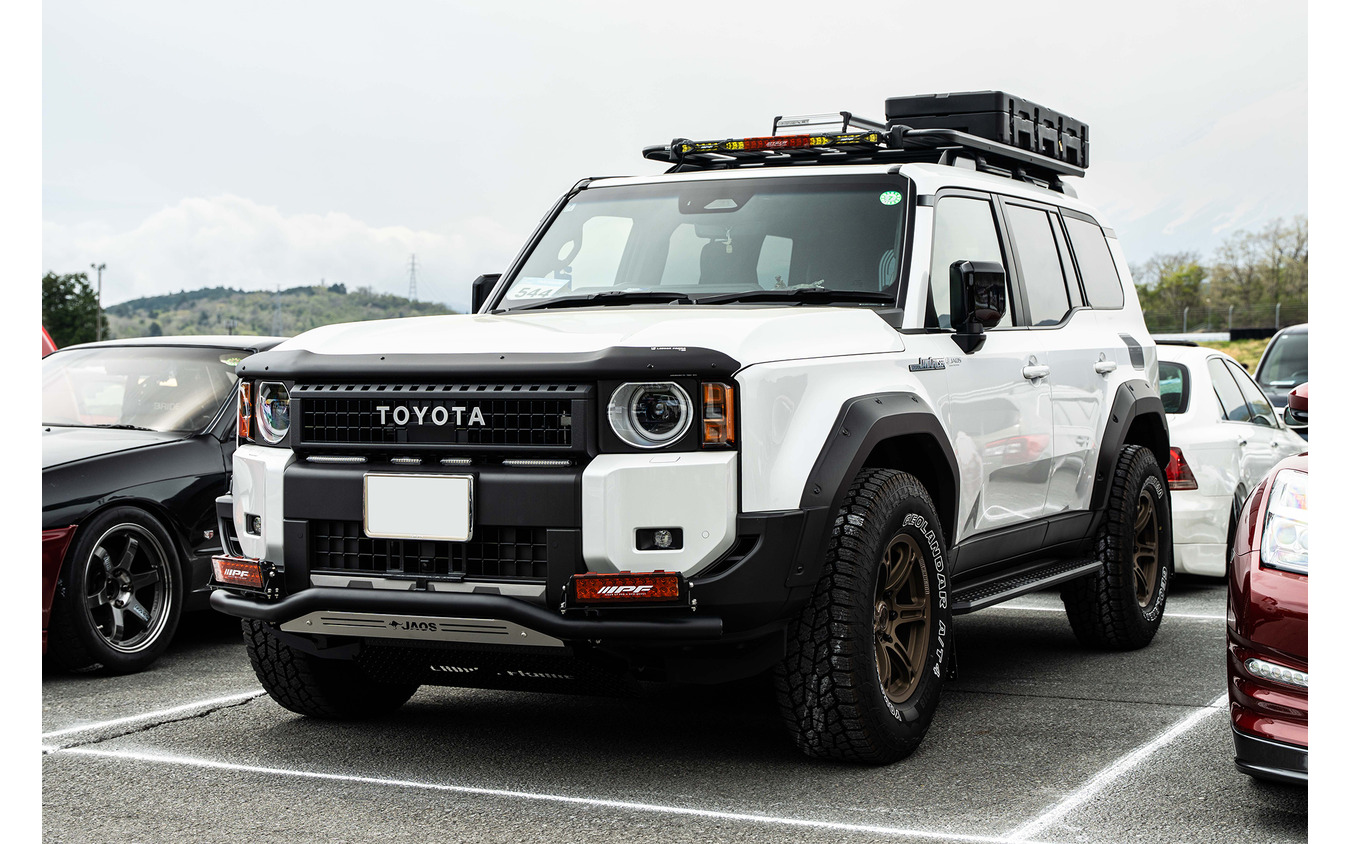 TOYOTA ランドクルーザー250 × ボルクレーシング TE37XTR…レイズファンミーティング2025