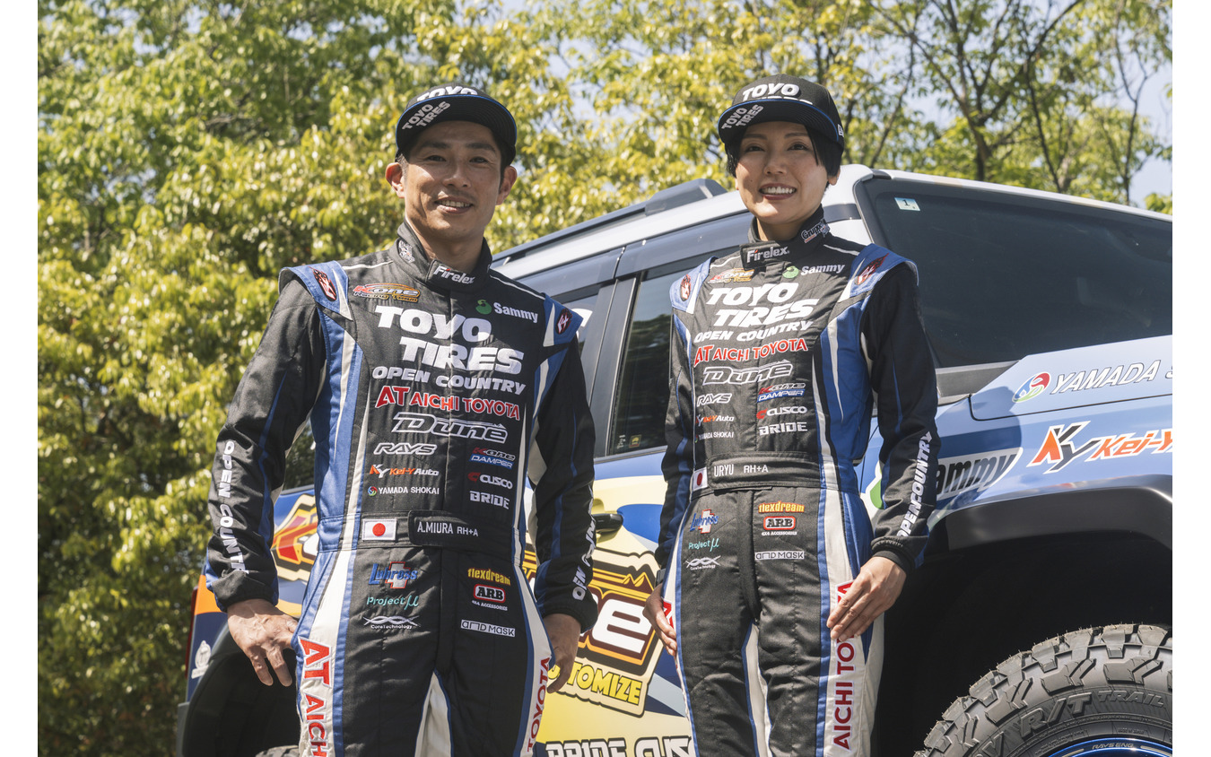 K-one Racing x TOYO TIRES 三浦 昴選手/羽琉選手