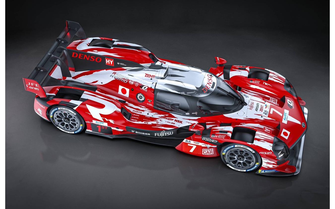 トヨタGR010 HYBRIDの特別なカラーリング仕様