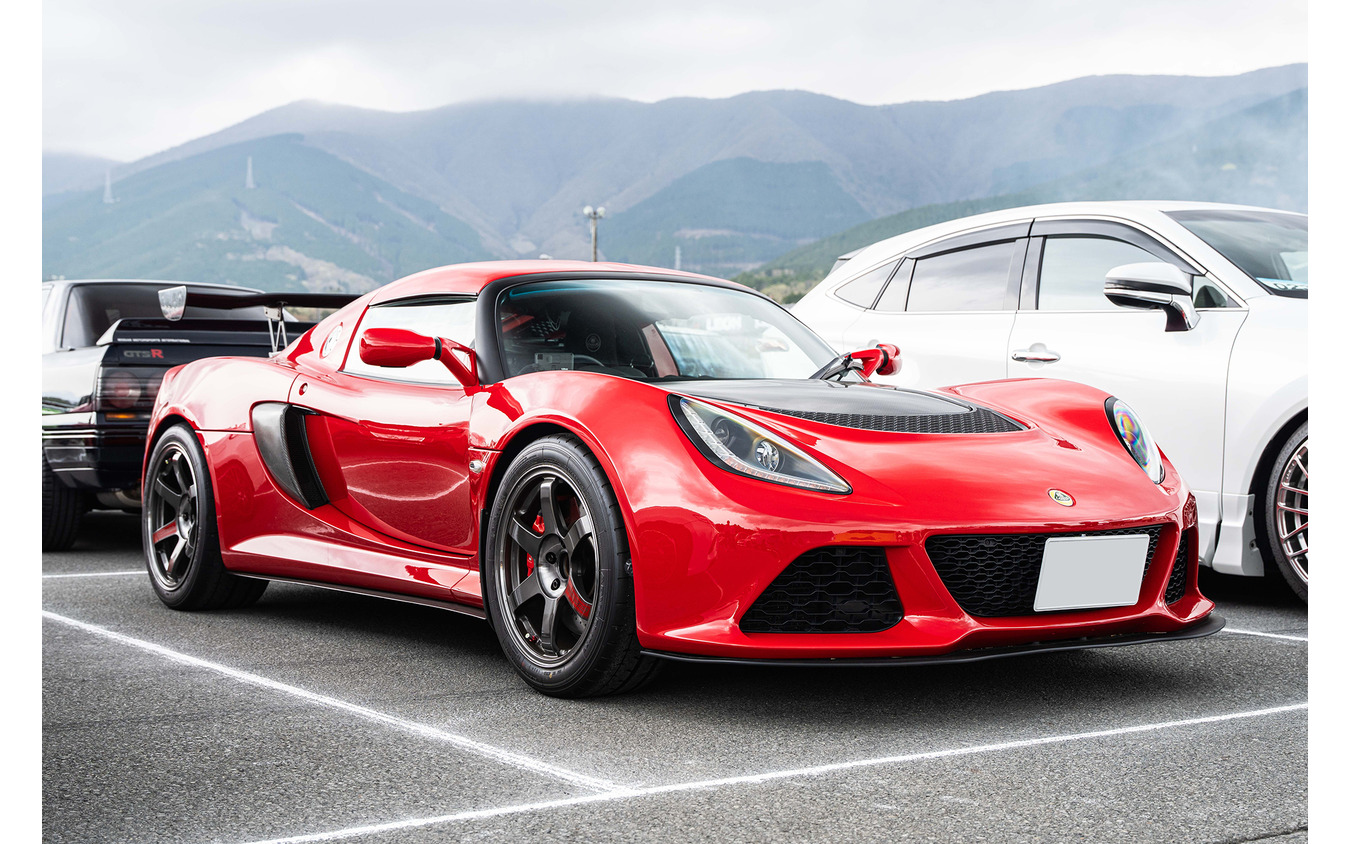 ロータス EXIGE × ボルクレーシング TE37 SAGA SL…レイズファンミーティング