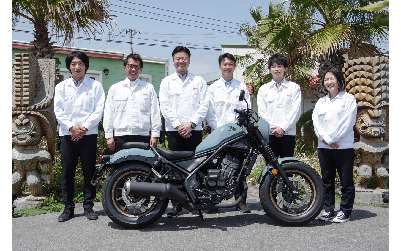 ホンダ レブル250の開発エンジニア