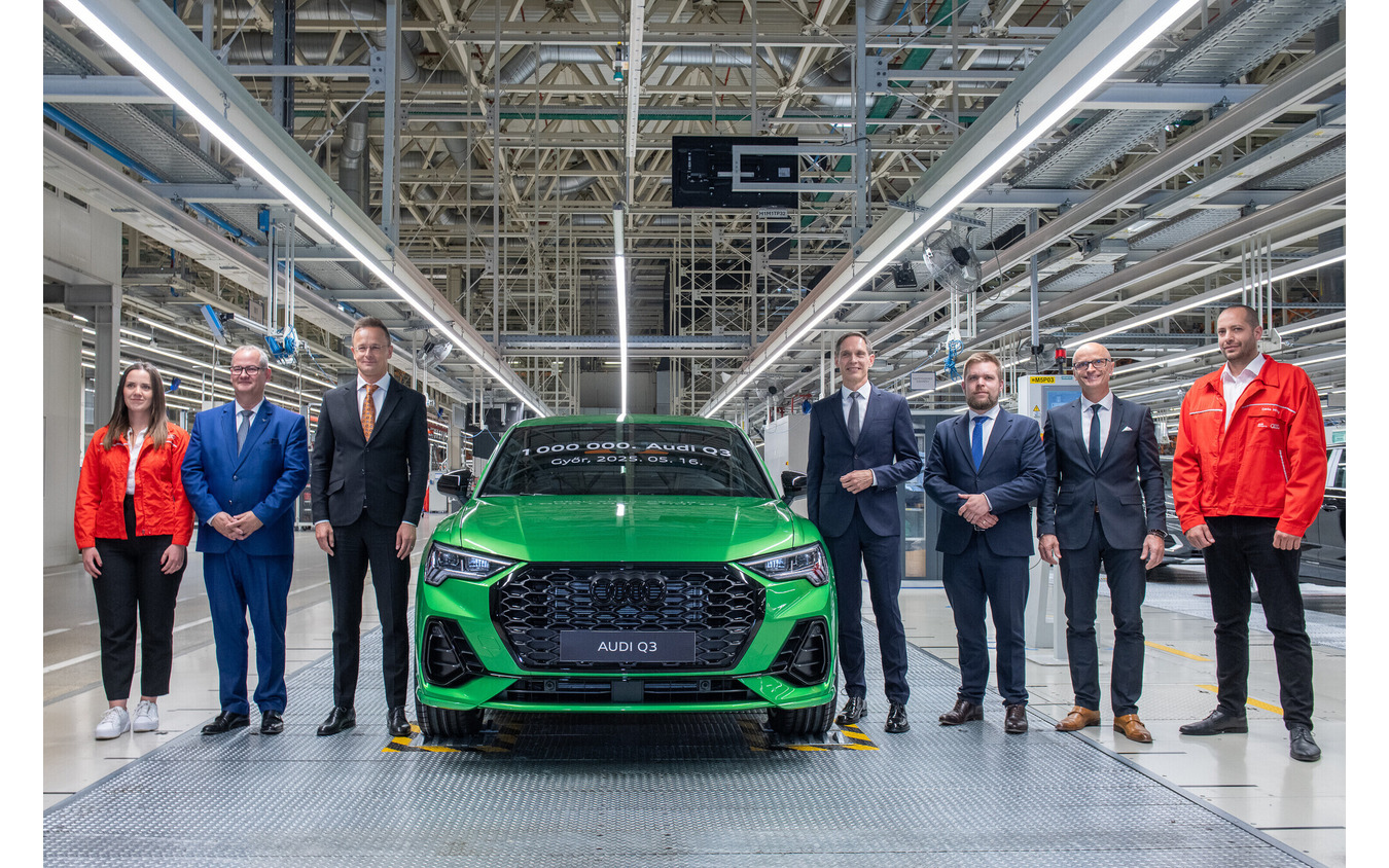 アウディ・ハンガリー工場が『Q3』の生産100万台達成