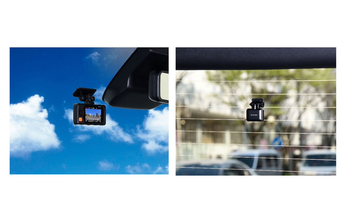 コムテックの2カメラドライブレコーダー「ZDR065」
