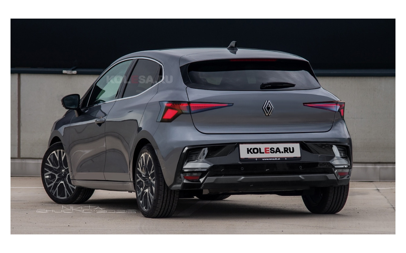 ルノー ルーテシア 次期型の予想CG