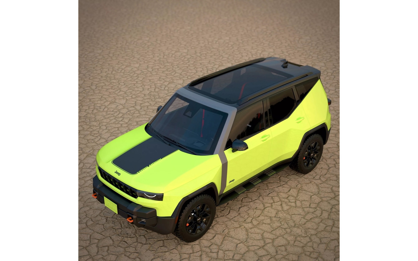 ジープ レネゲード 次期型の予想CG