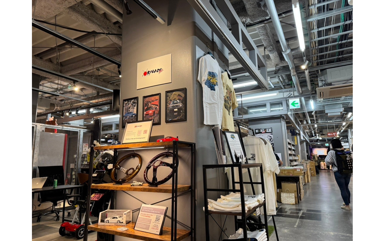 「ORIGAMI JDM」の東京・秋葉原SEEKBASEの実店舗