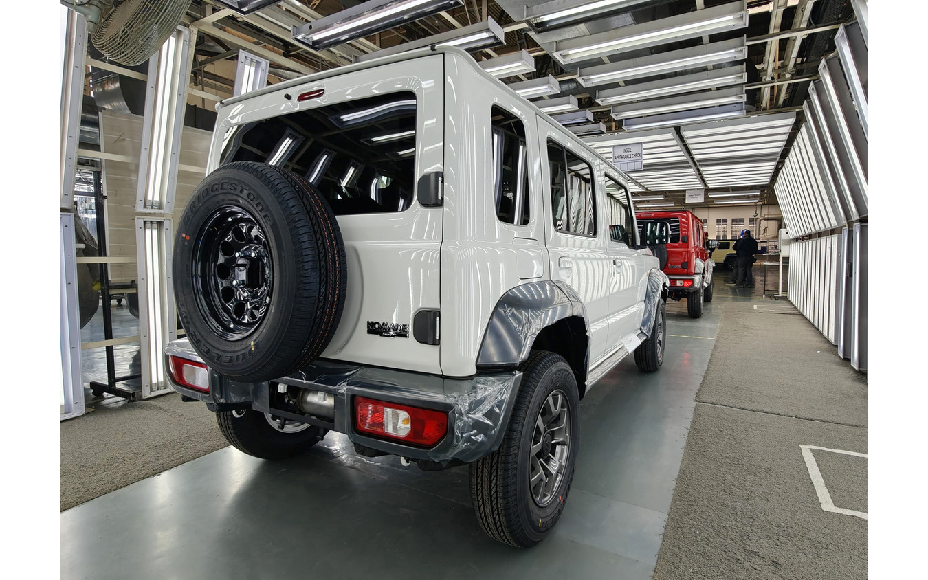 『ジムニーノマド』を生産するインドのマルチスズキ工場