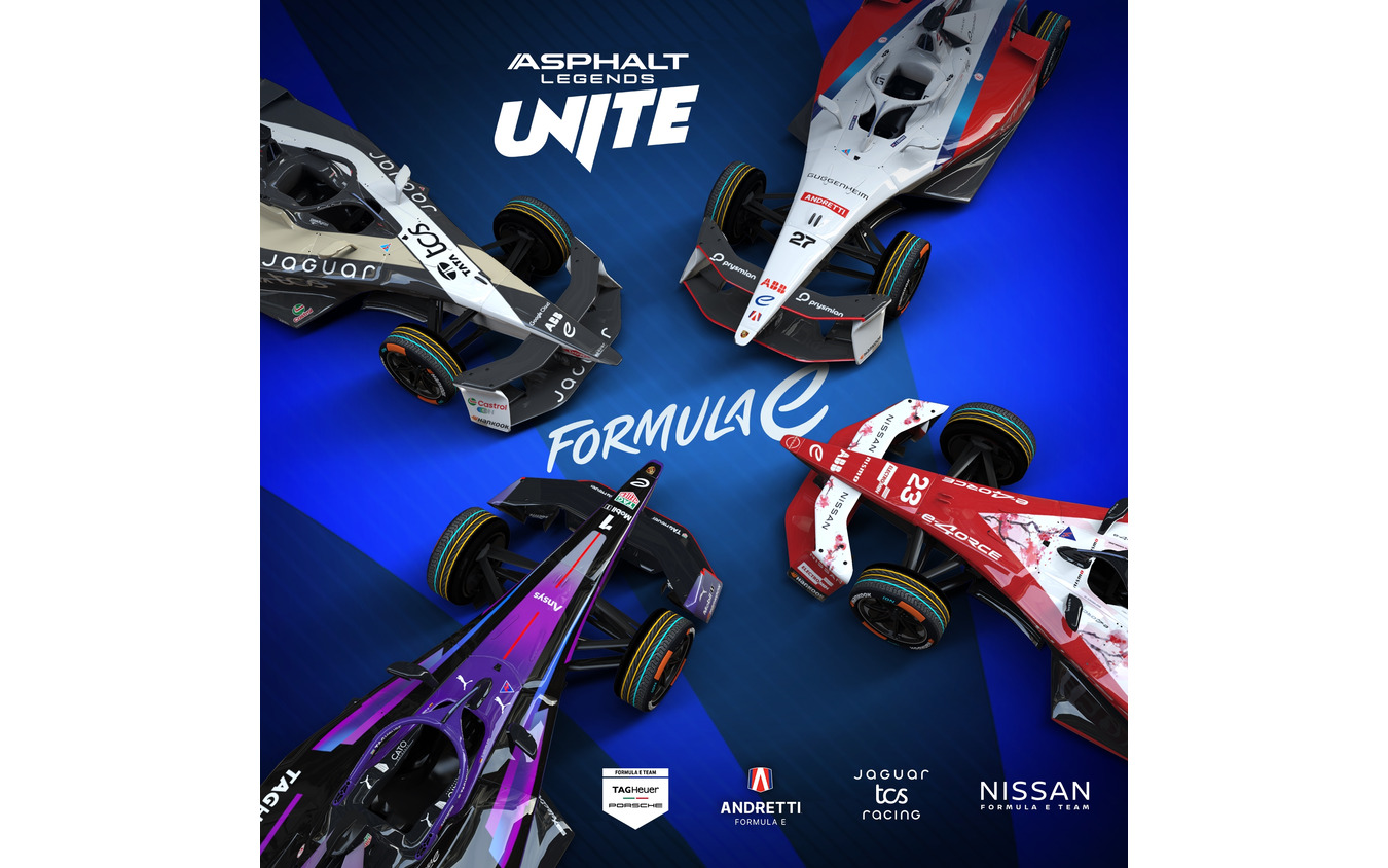 『アスファルト:Legends Unite』にフォーミュラEの最新マシン「GEN3 Evo」初登場