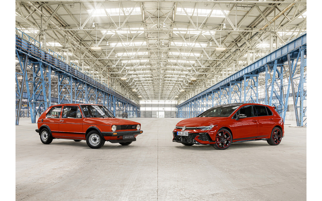 VW ゴルフGTI 初代とEDITION 50