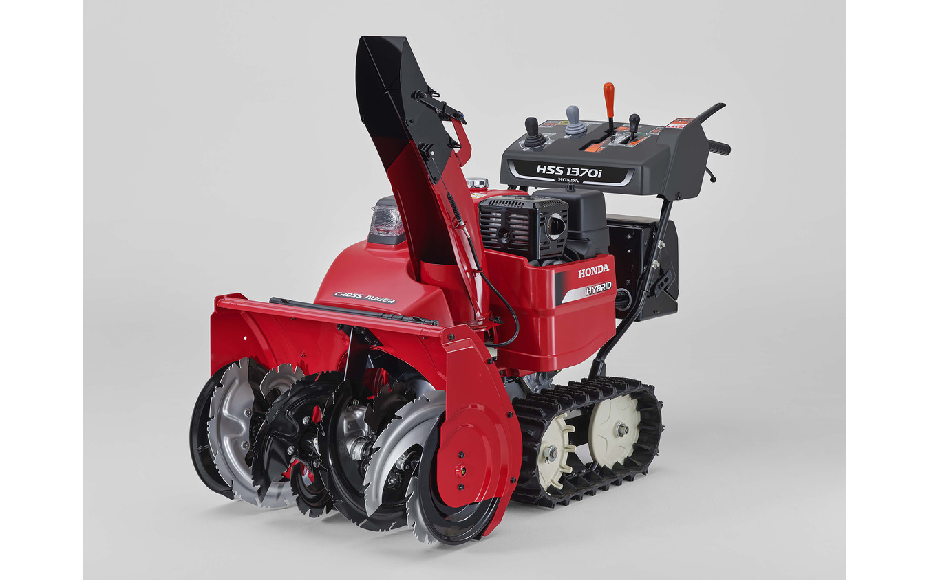 ホンダのハイブリッド除雪機 HSS1370i(JX)