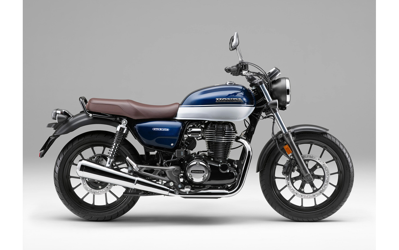 ホンダ GB350(パールホークスアイブルー)