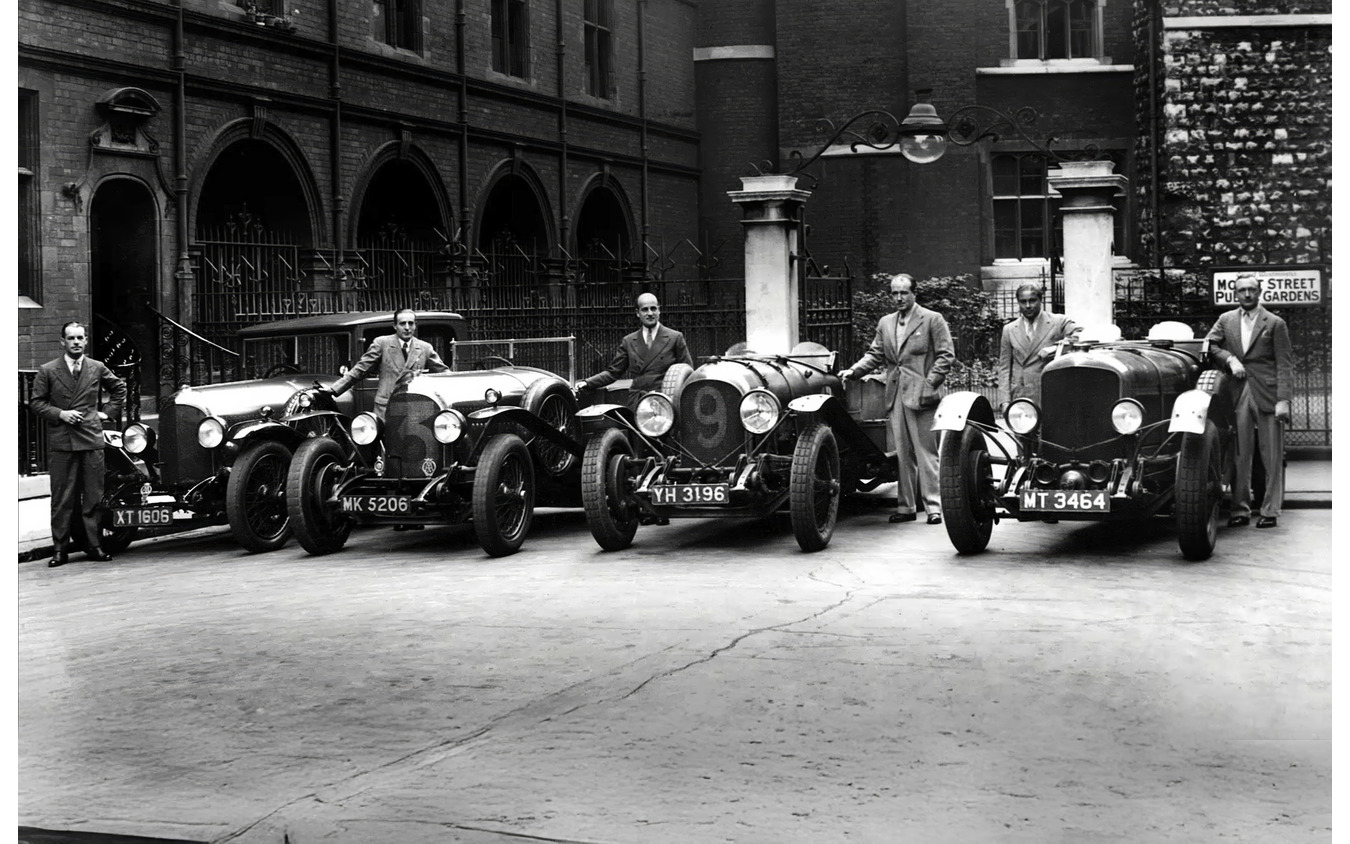 1929年のル・マン24時間レースで1-2-3-4フィニッシュを飾ったベントレー