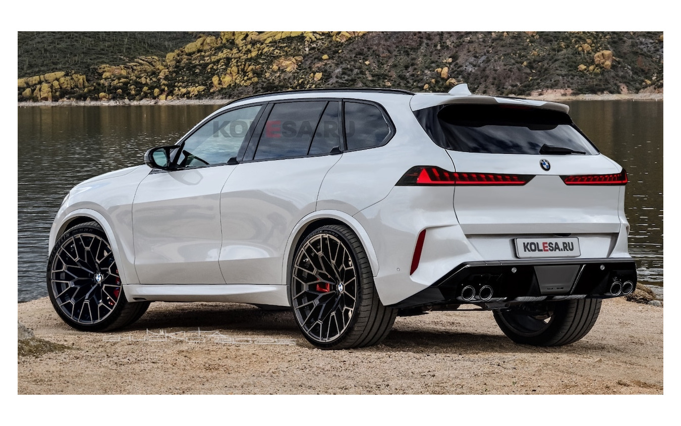 BMW X5 M 次期型の予想CG