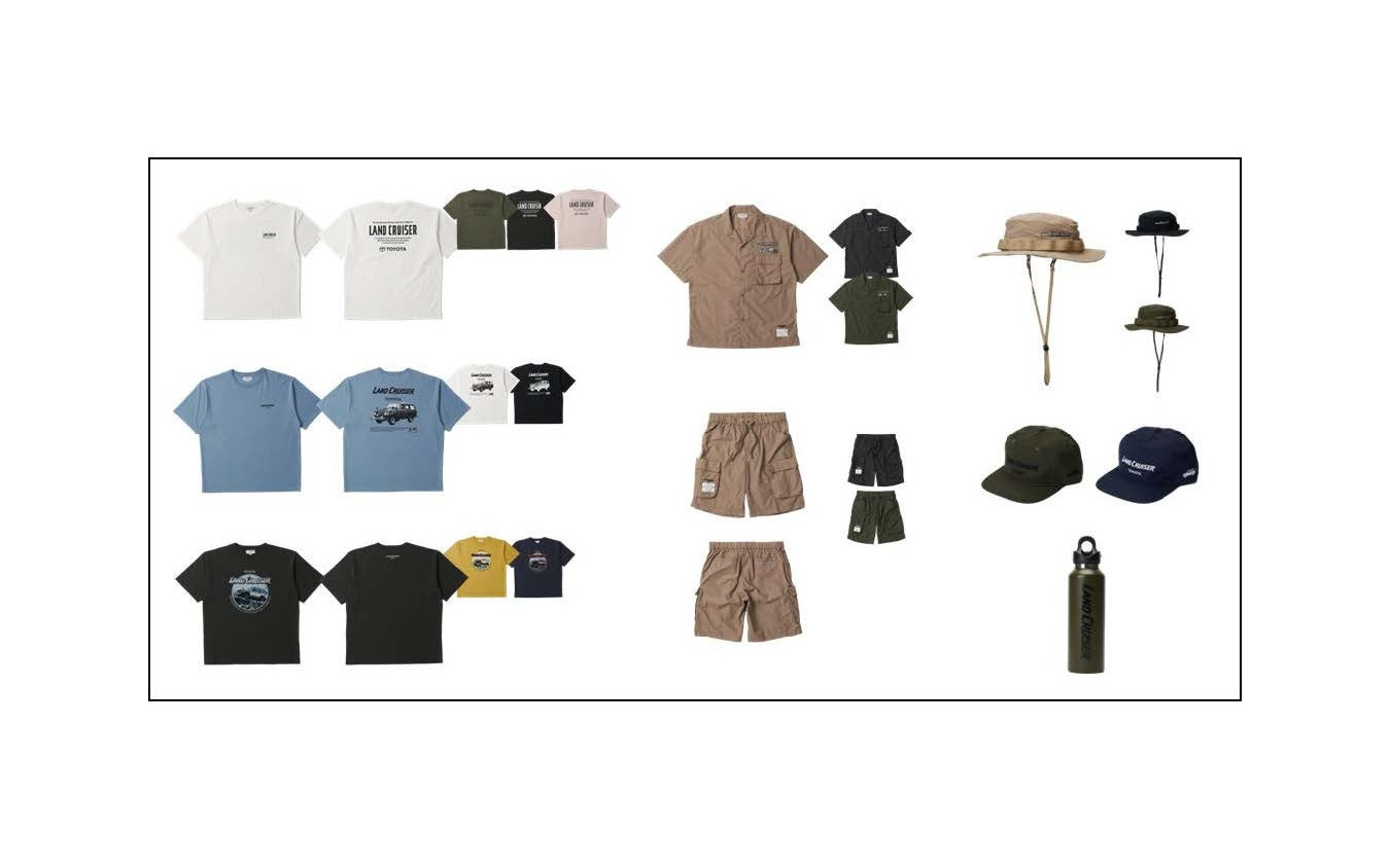 『LANDCRUISER OFFICIAL ITEMS』の2025年夏季新作