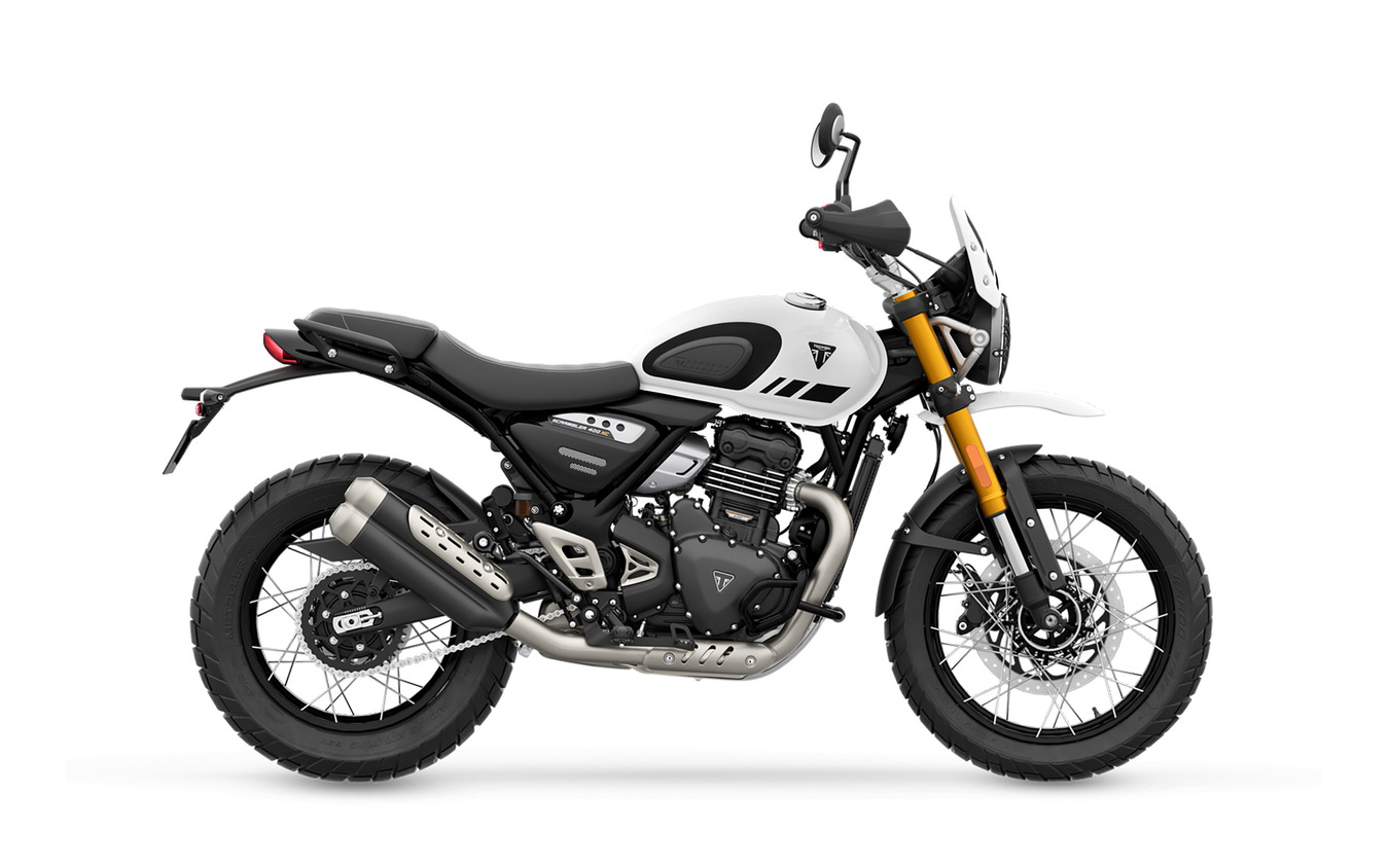 トライアンフ・スクランブラー400XC(バニラホワイト)