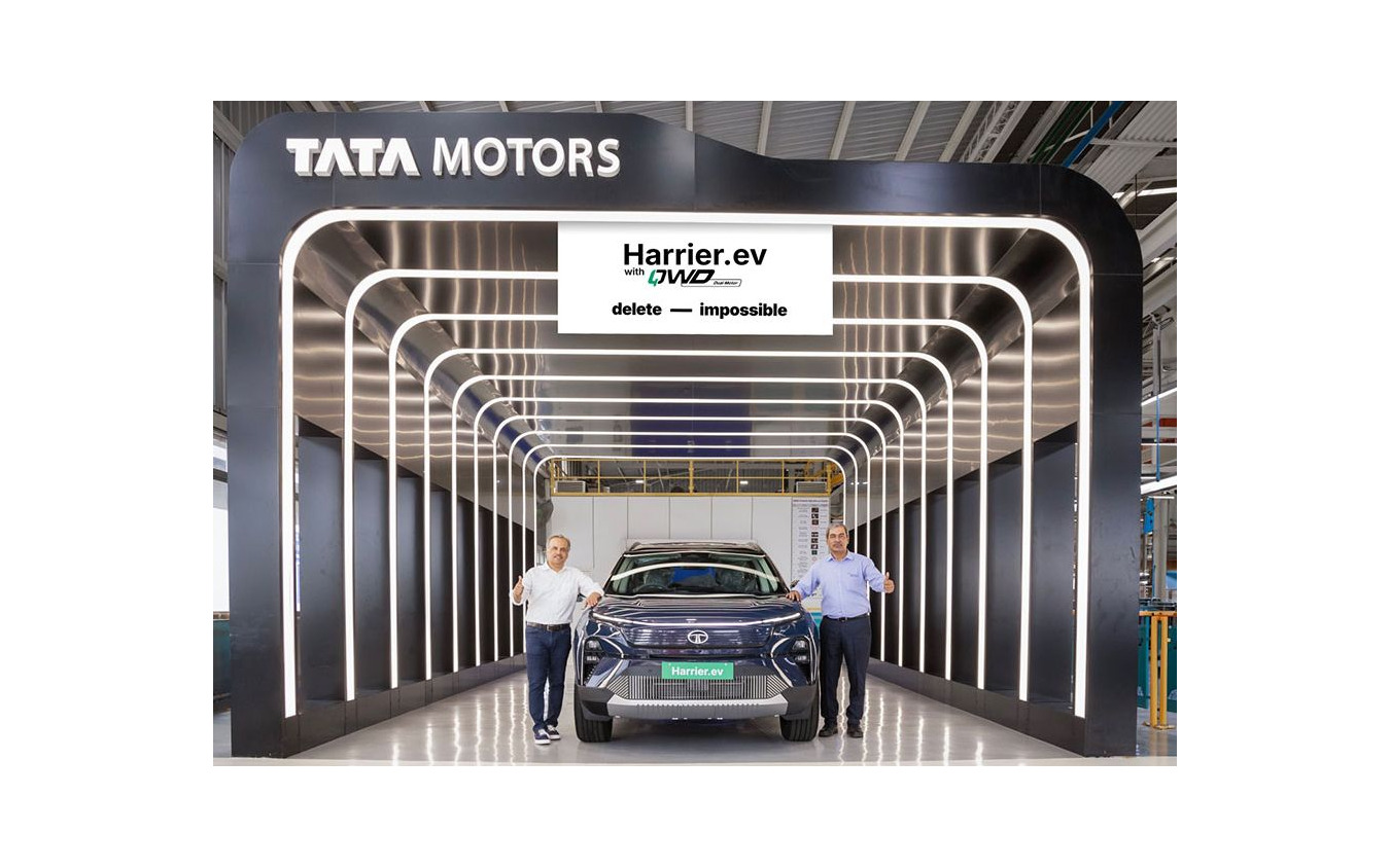 タタモーターズが『ハリアー.ev』生産開始