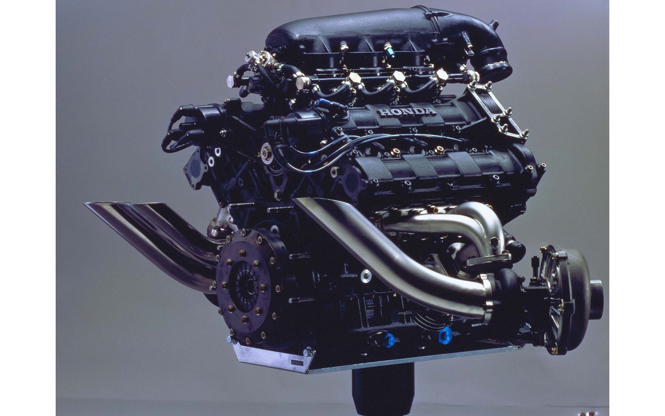 FW11に搭載されたホンダ製エンジン「RA166E」