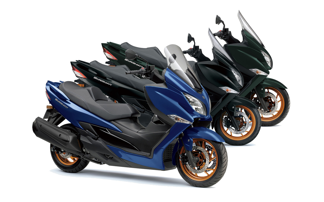 スズキ バーグマン400 ABS 新色3色