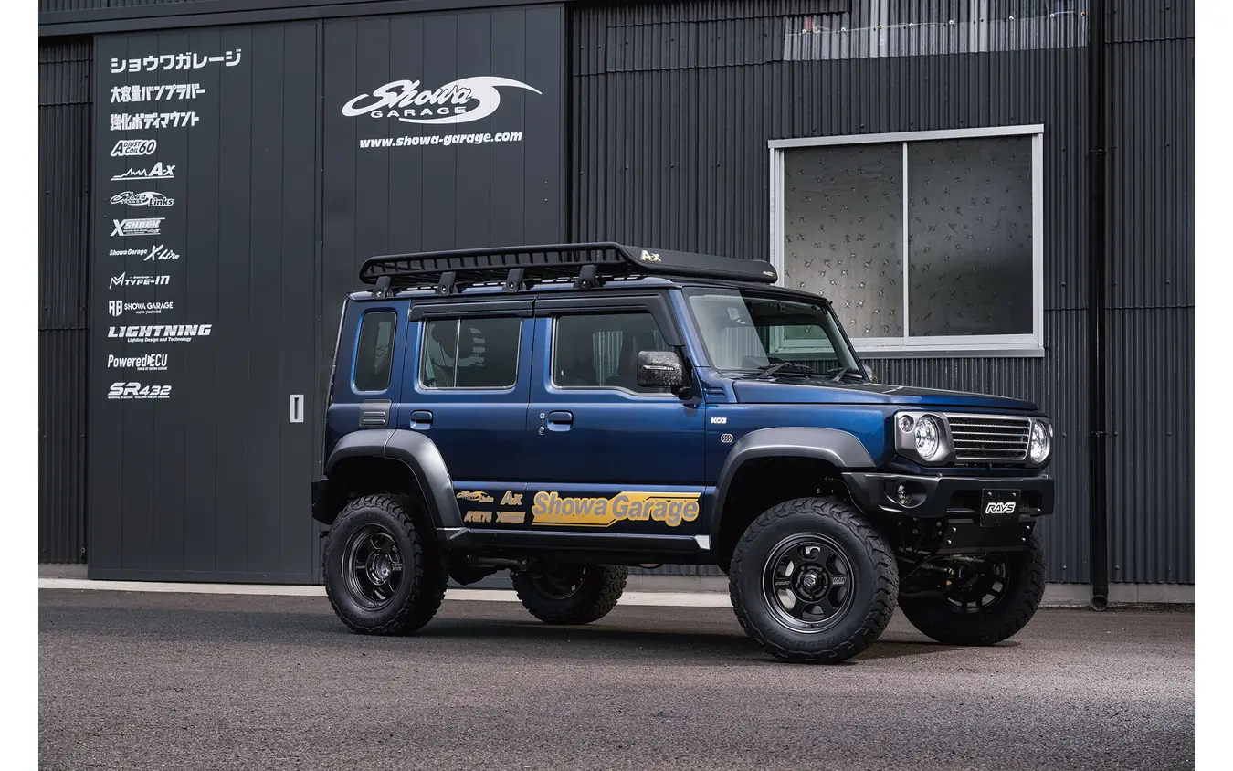 TE37XT for J Black Shadow LTD. × SUZUKI ジムニーノマド
