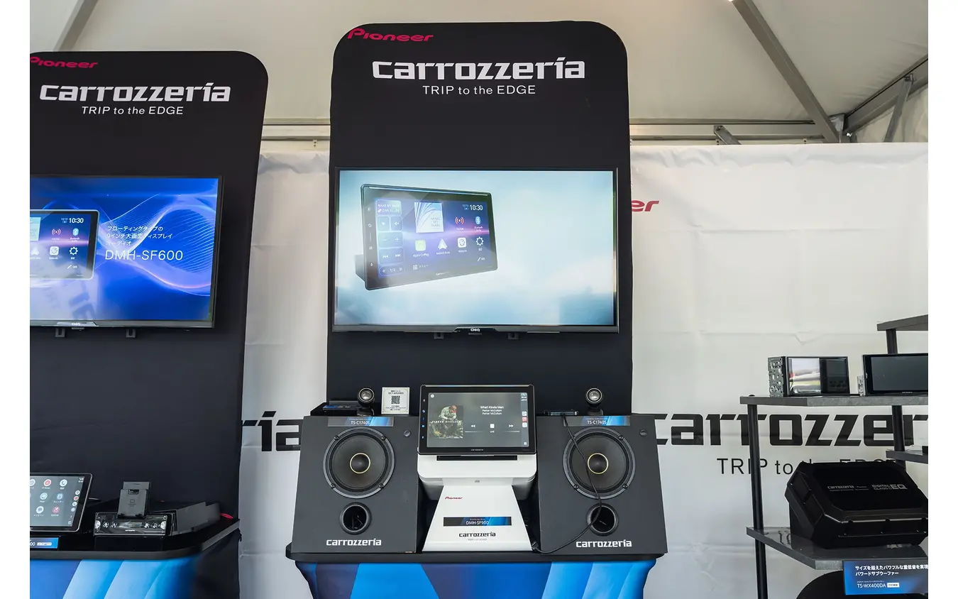 carrozzeria TS-C1740S(セパレートスピーカー)/DMH-SF900(1DINメインユニット)