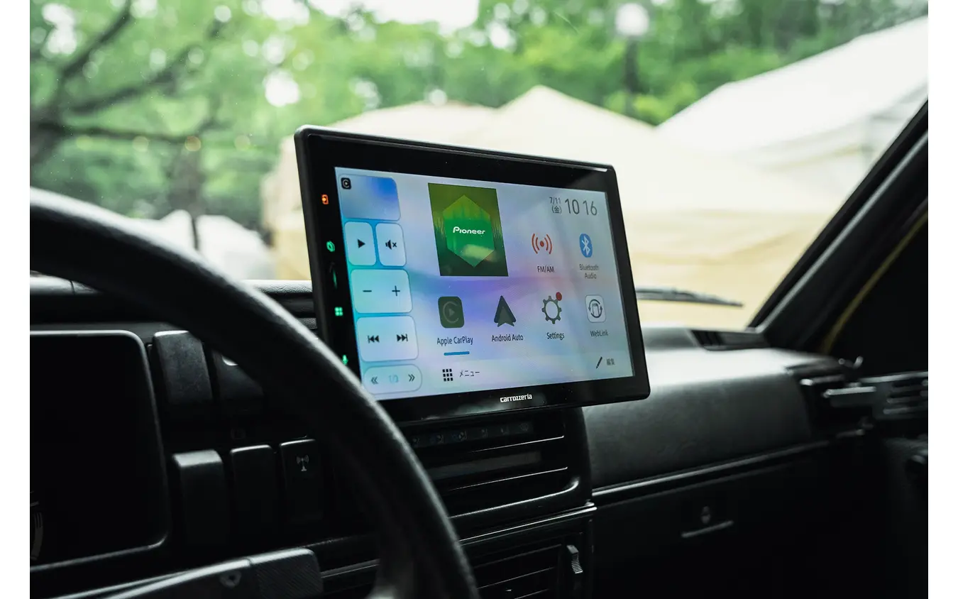 AppleCarPlay/Androidauto対応の10.1型ディスプレイオーディオcarrozzeria DMH-SF900