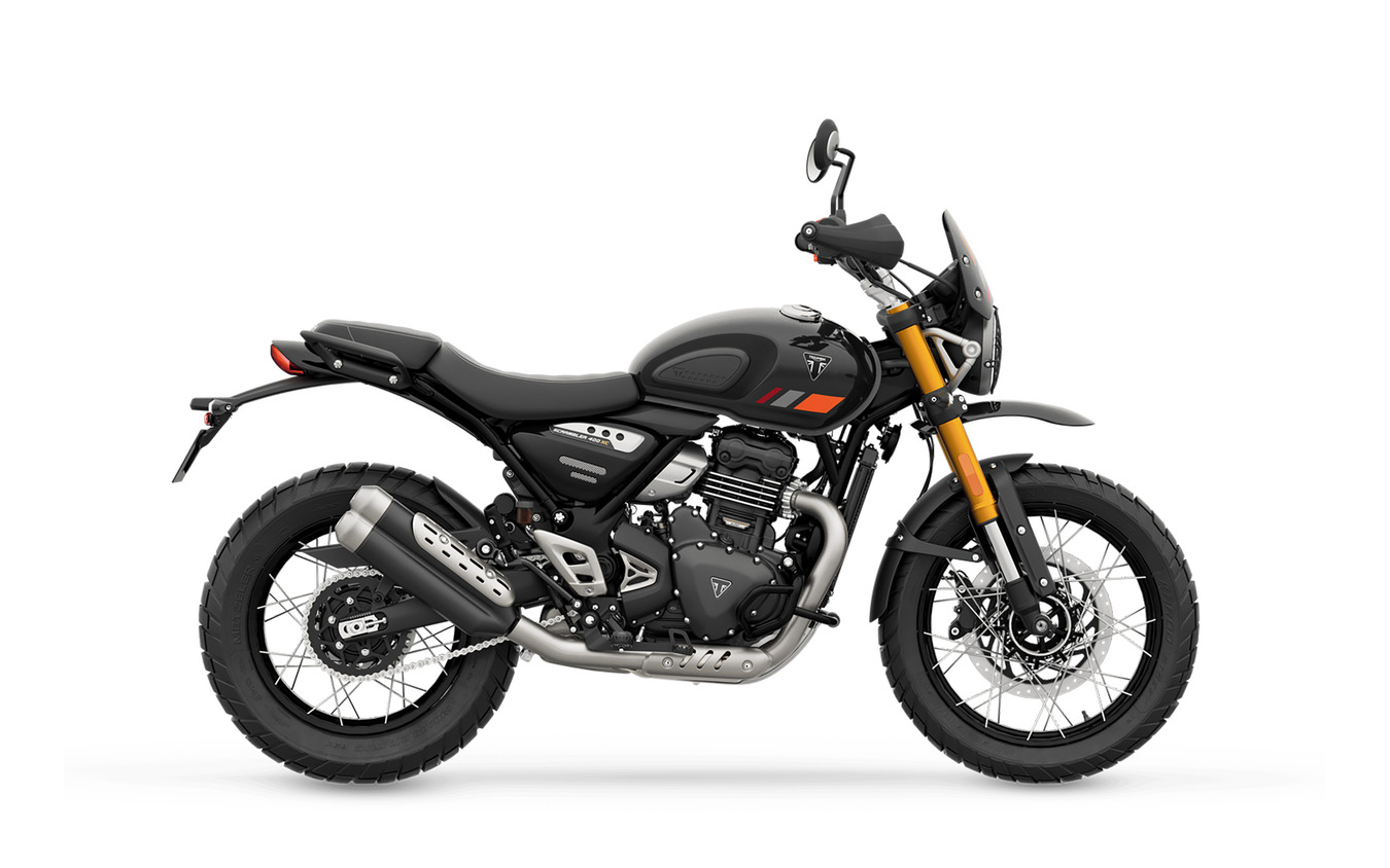 トライアンフ・スクランブラー400XC(ストームグレー)