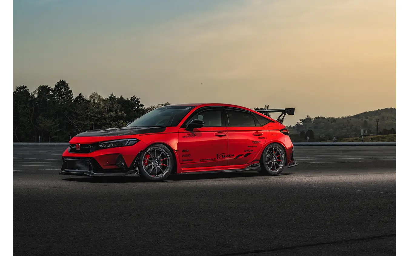 レイズ VOLK RACING CE28N-plus SL × Honda シビック TYPE R