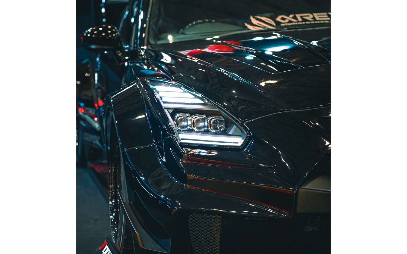 アルファレックスの『R35 GT-R』専用LEDヘッドライト・テールライト
