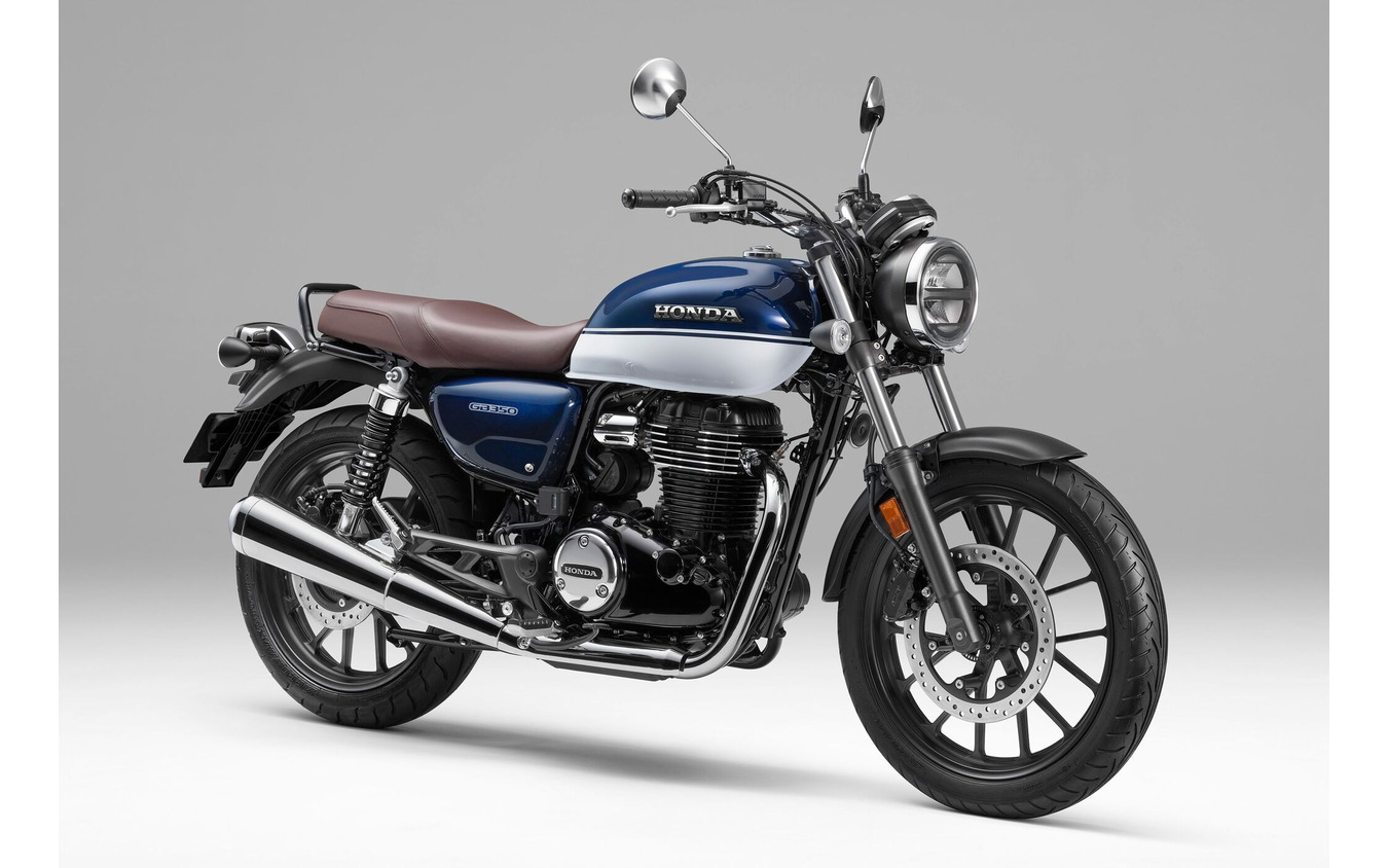 ホンダ GB350(パールホークスアイブルー)