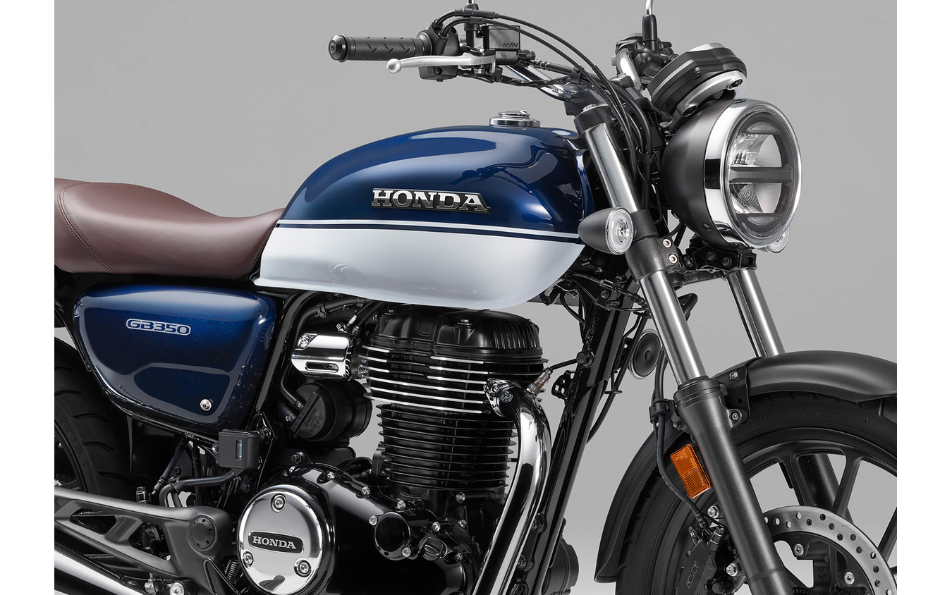 ホンダ GB350(パールホークスアイブルー)